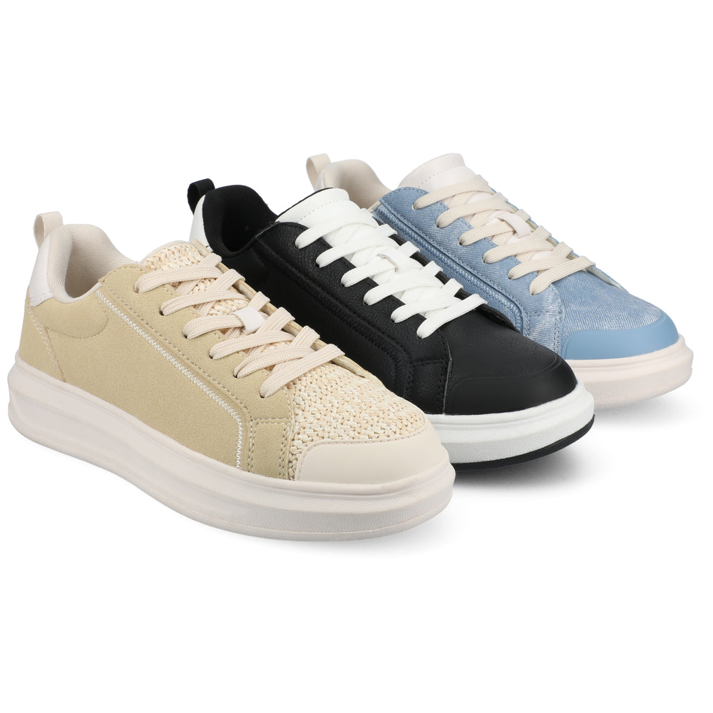 MEEYA CASUAL LACE UP SNEAKERS