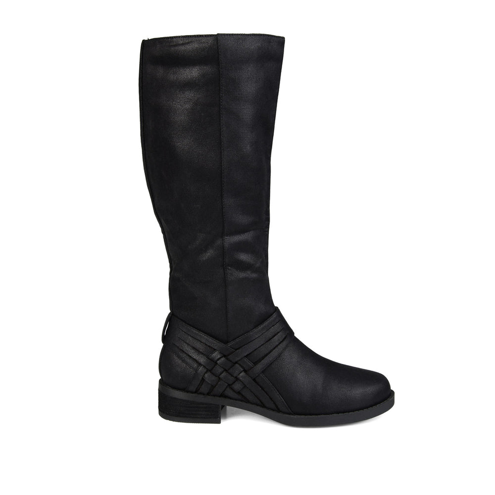 MEG RIDING BOOTS IN FAUX LEATHER