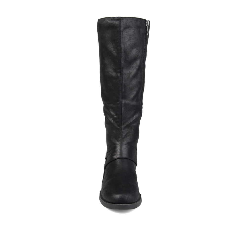 MEG RIDING BOOTS IN FAUX LEATHER