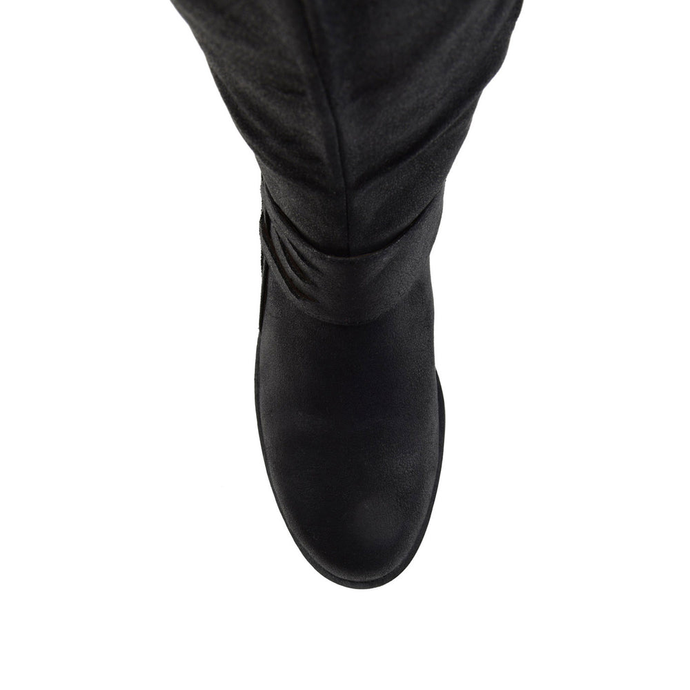 MEG RIDING BOOTS IN FAUX LEATHER