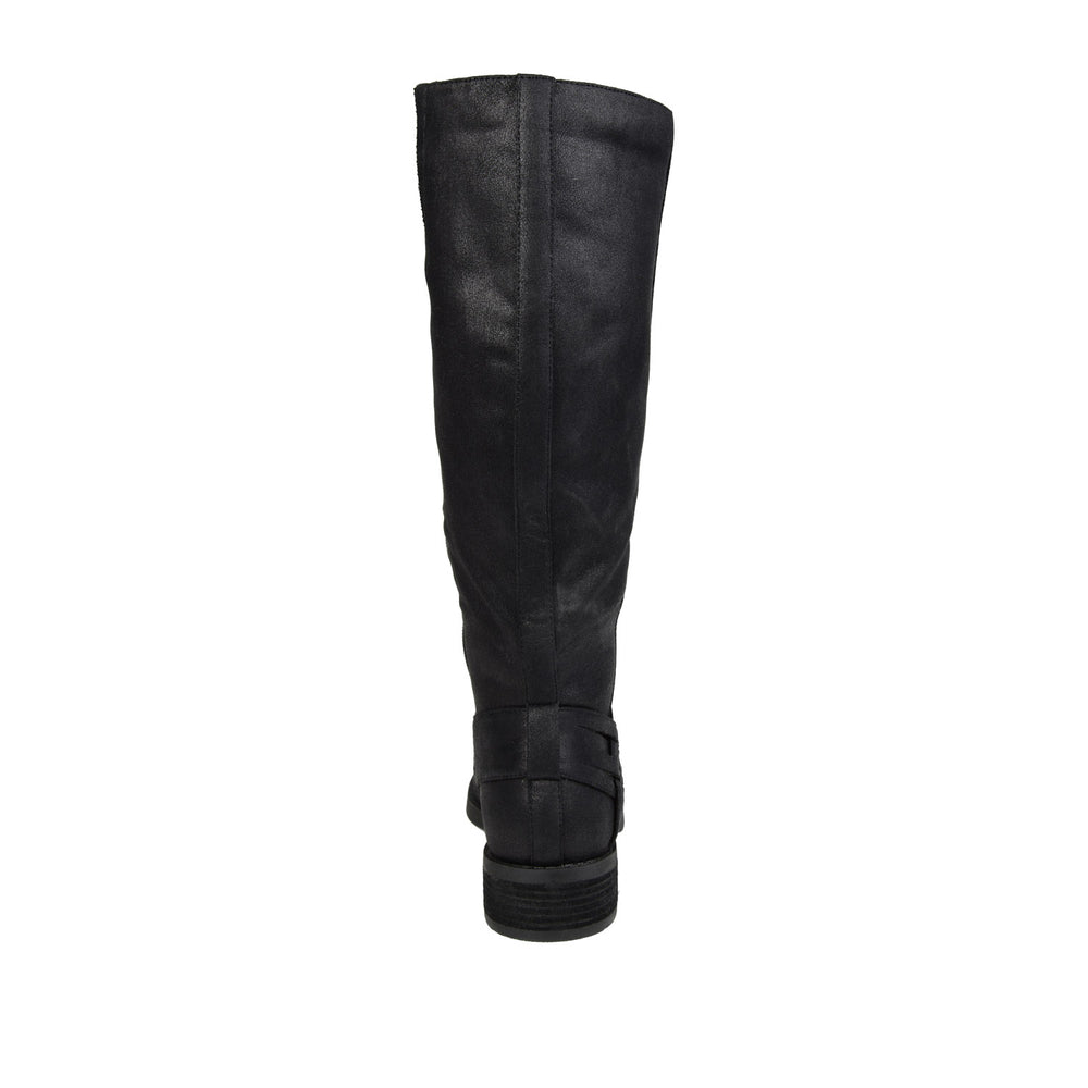 MEG RIDING BOOTS IN FAUX LEATHER