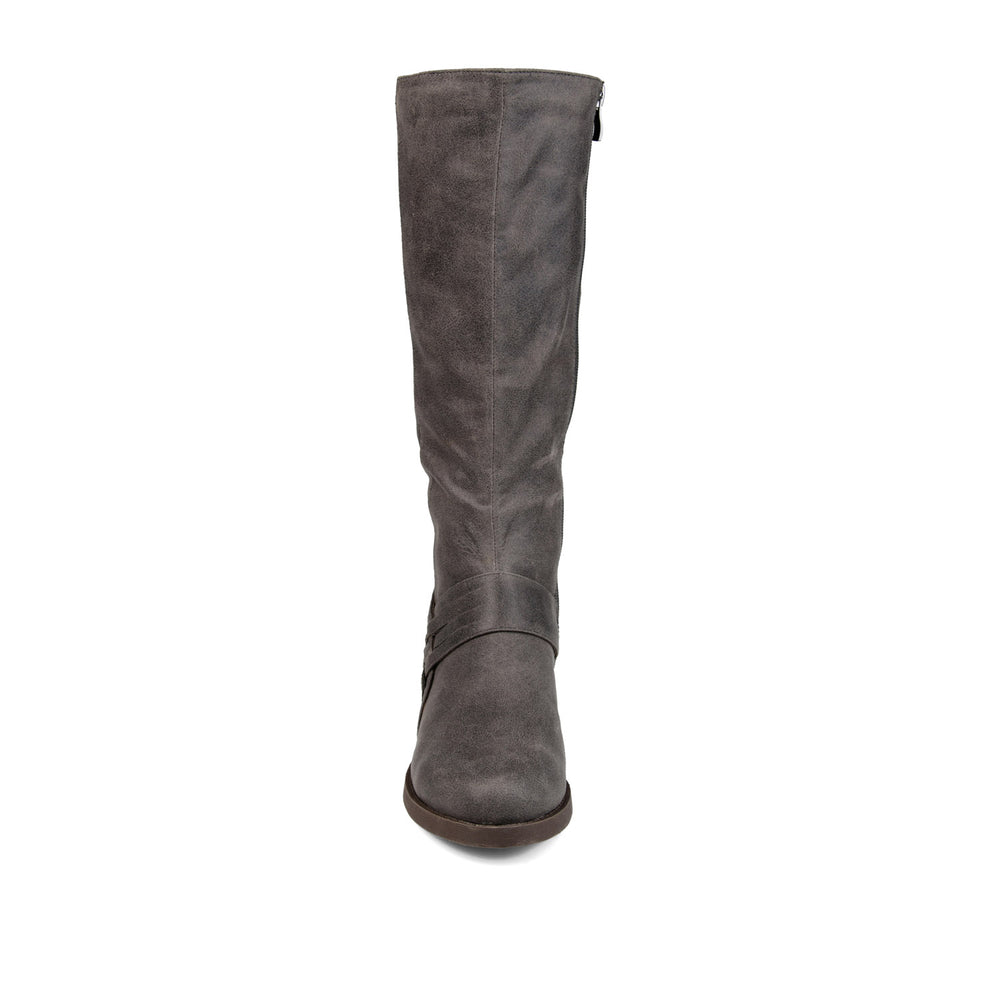 MEG RIDING BOOTS IN FAUX LEATHER