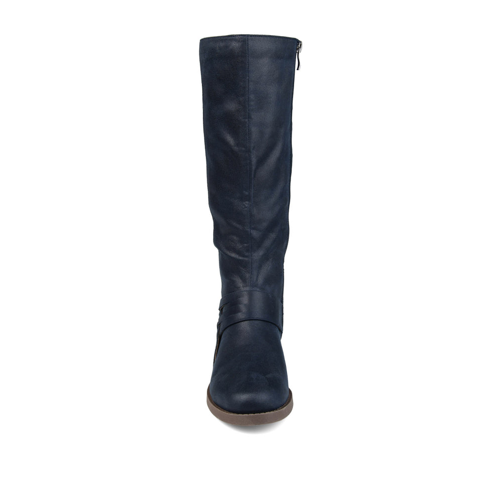 MEG RIDING BOOTS IN FAUX LEATHER