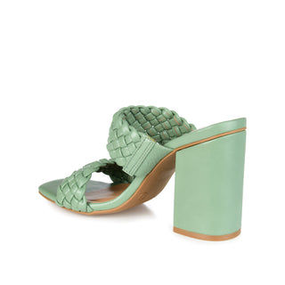 MELISSA MULE BLOCK HEELS IN WIDE