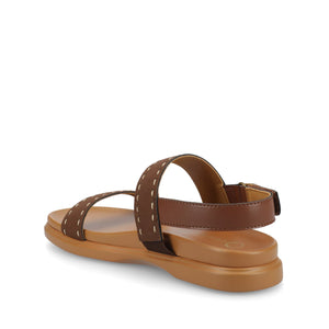 MILIE MULTI STRAP SANDALS - Brown