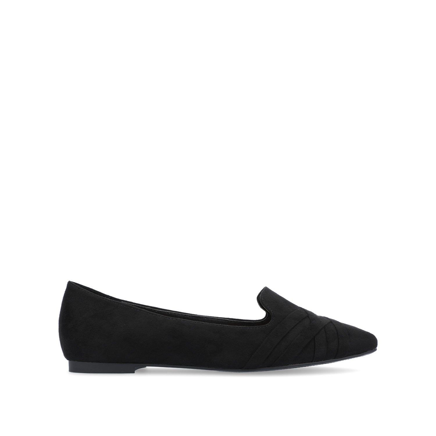 MINDEE LOAFER FLATS IN WIDE - Black