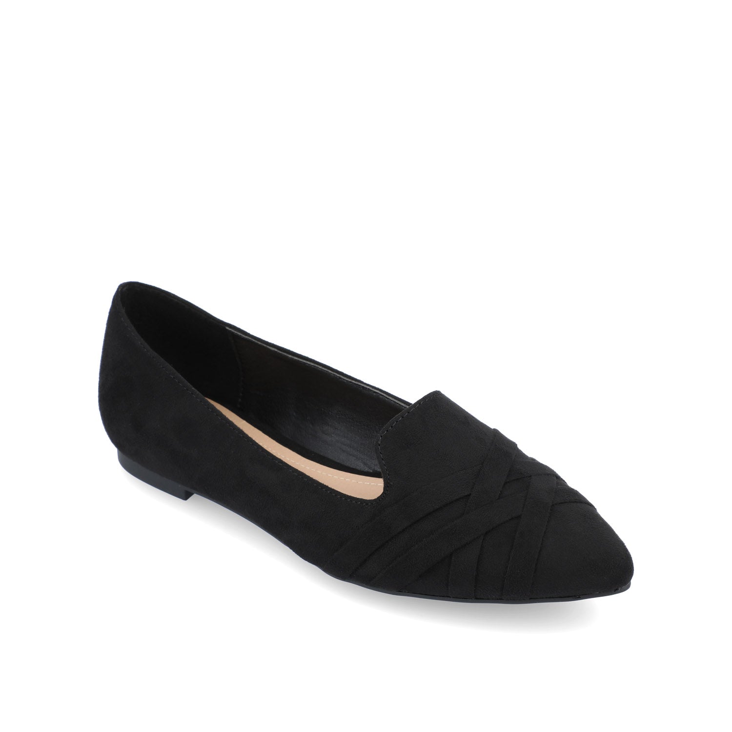 MINDEE LOAFER FLATS IN WIDE - Black