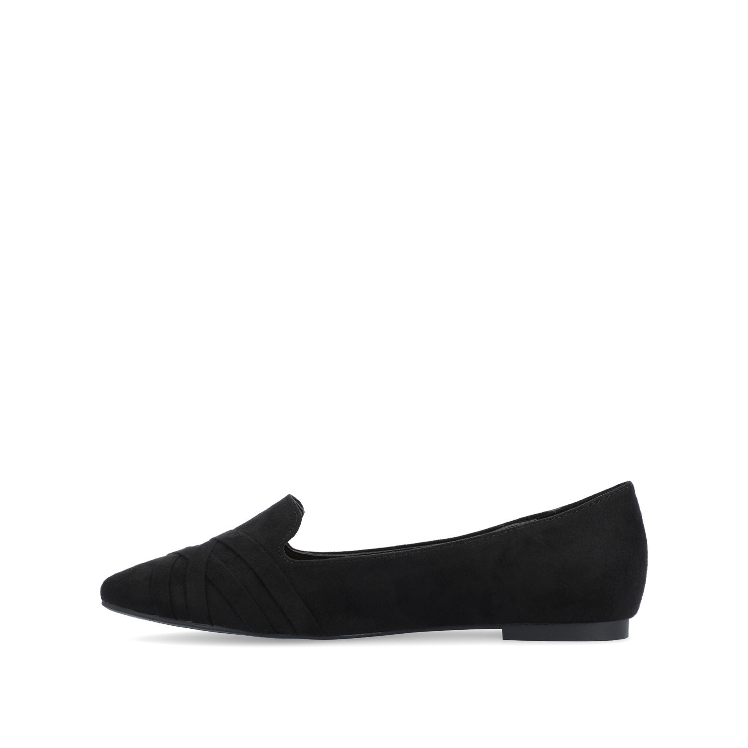 MINDEE LOAFER FLATS IN WIDE - Black