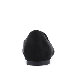 MINDEE LOAFER FLATS IN WIDE - Black