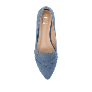 MINDEE LOAFER FLATS IN WIDE - Blue