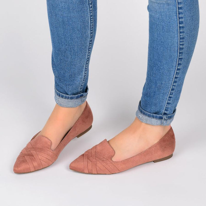 MINDEE LOAFER FLATS IN WIDE