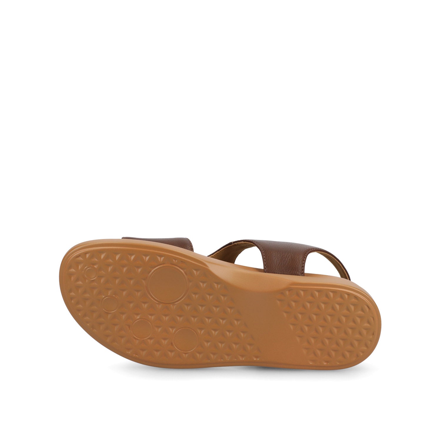 MIRA T-STRAP SANDALS - Brown
