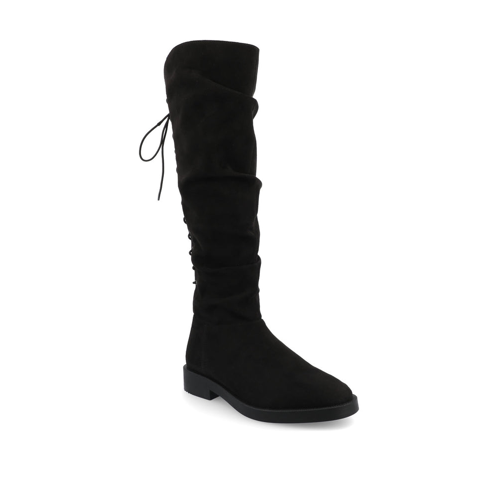 MIRINDA KNEE HIGH BOOTS IN WIDE-CALF