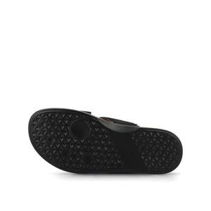 MISEY SINGLE BAND SLIP ON SANDALS - Black