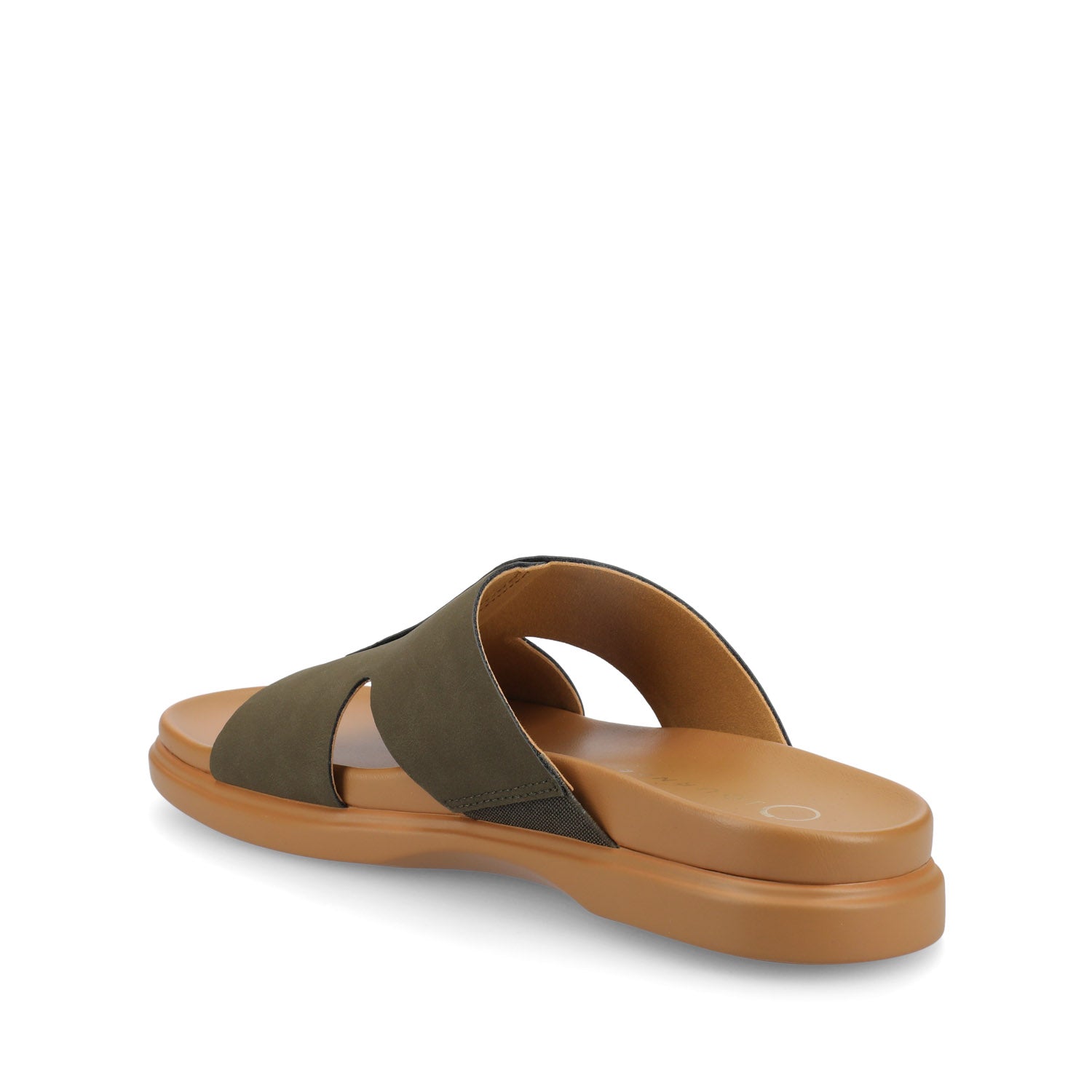 MISEY SINGLE BAND SLIP ON SANDALS - Olive