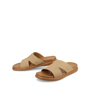 MISEY SINGLE BAND SLIP ON SANDALS - Sand