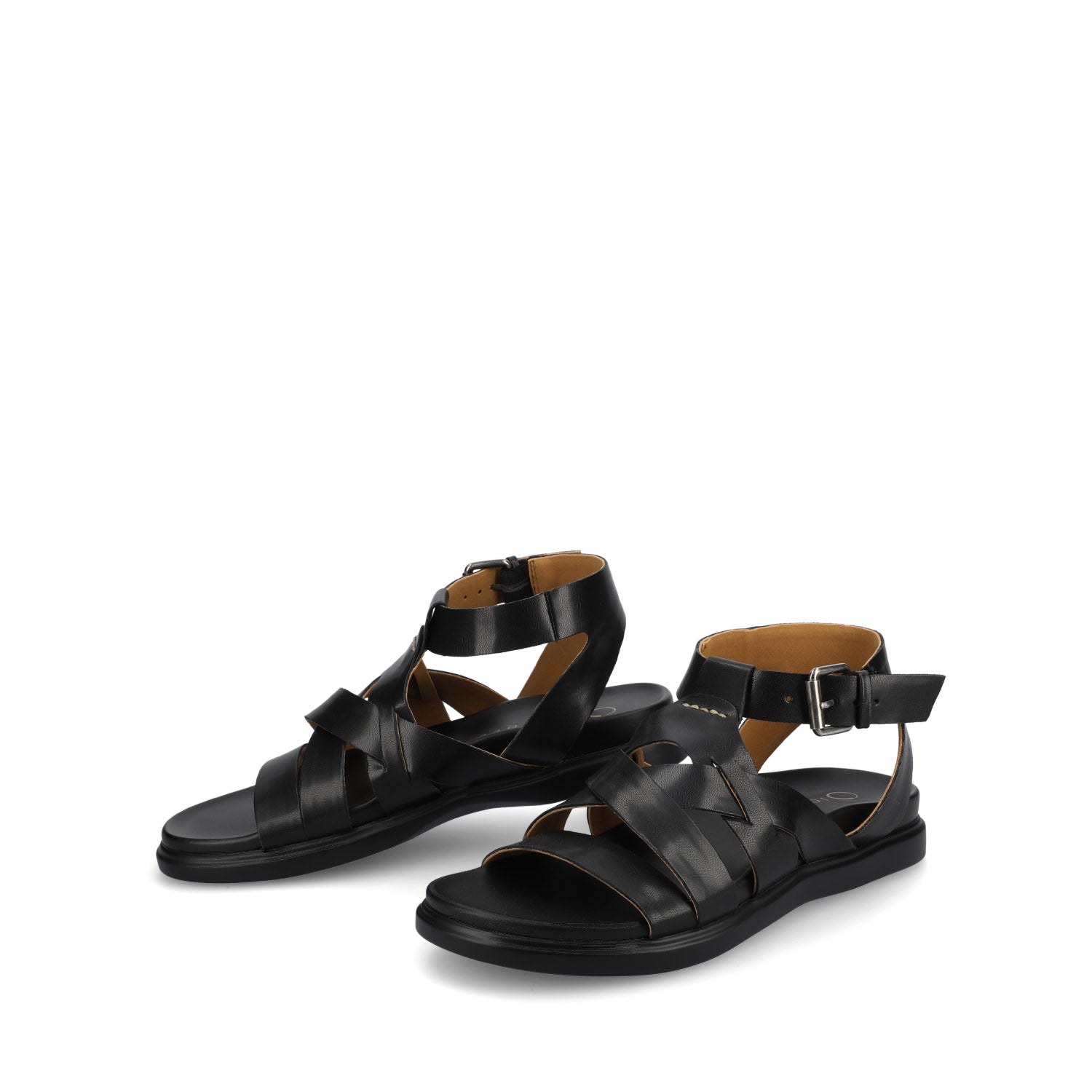 MISTEE MULTI STRAP SANDALS - Black