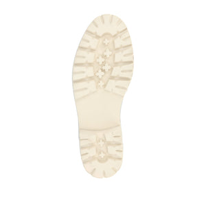 MIYCAH MULED LOAFER FLATS IN FAUX SUEDE - Beige