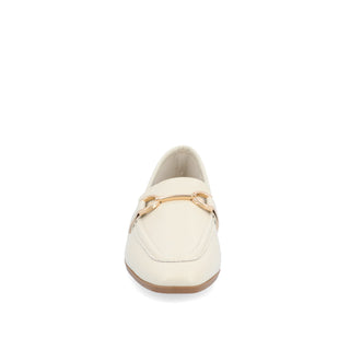 MIZZA LOAFER FLATS IN FAUX LEATHER