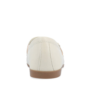 MIZZA LOAFER FLATS IN WIDE - Bone