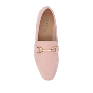 MIZZA LOAFER FLATS IN FAUX LEATHER