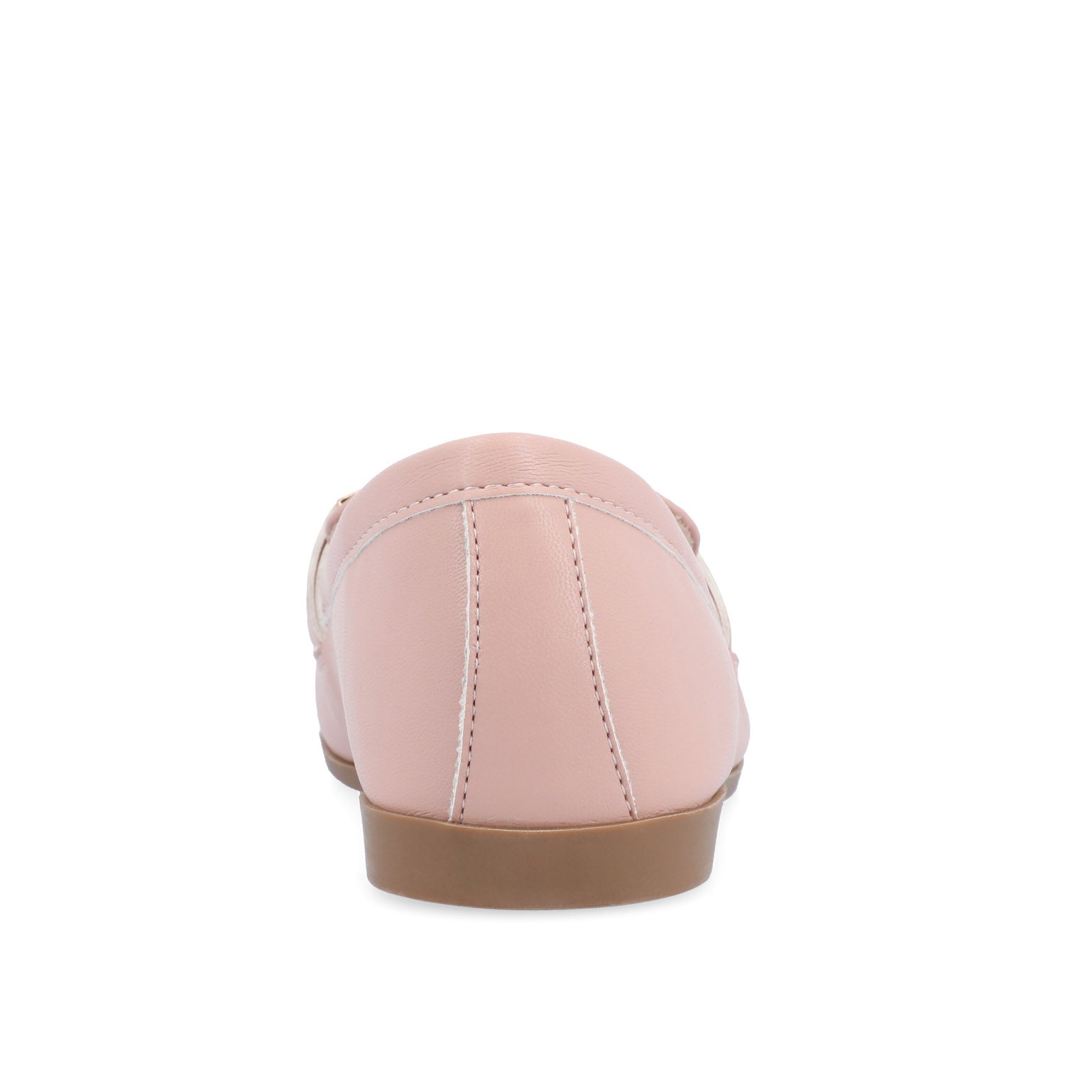 MIZZA LOAFER FLATS IN VEGAN LEATHER - Pink PU