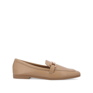 MIZZA LOAFER FLATS IN FAUX LEATHER