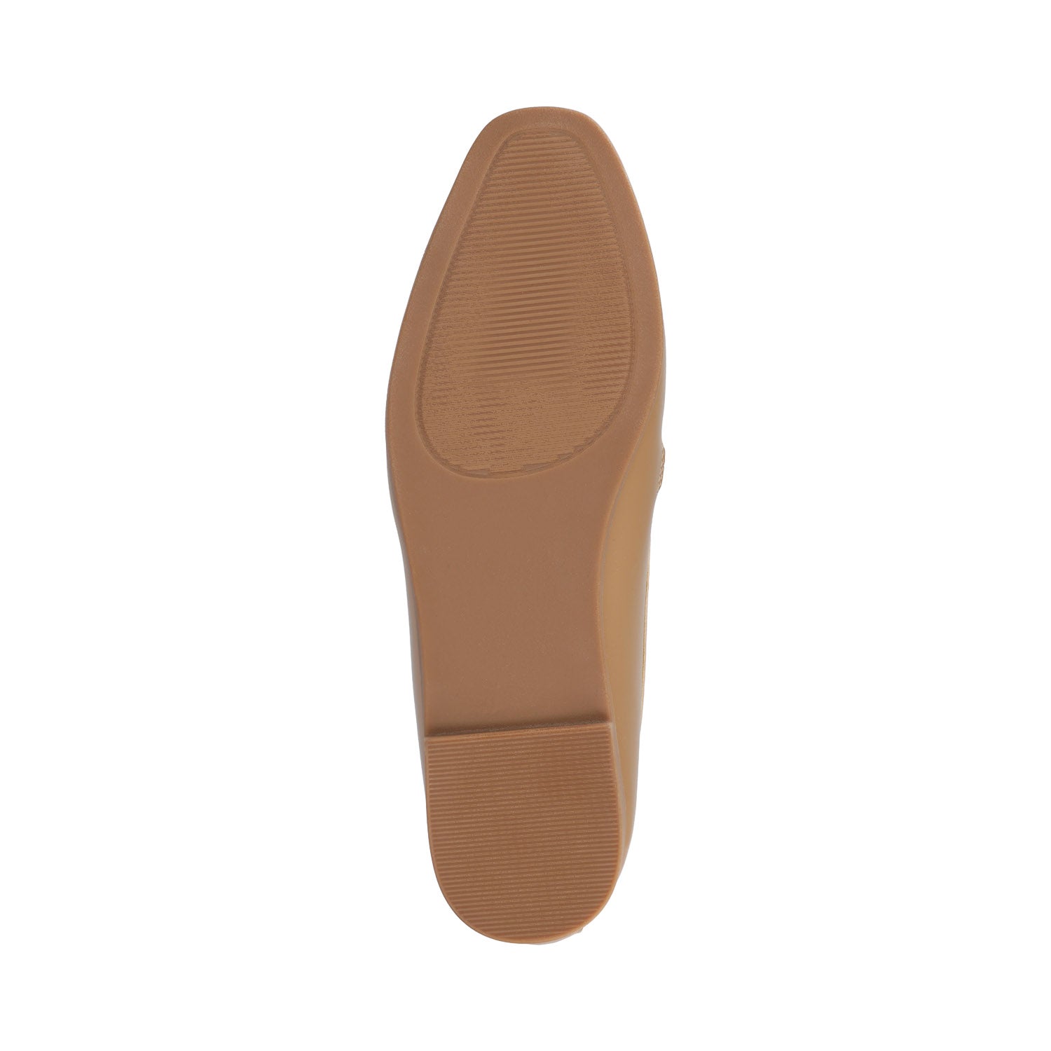 MIZZA LOAFER FLATS IN VEGAN LEATHER - Mocha PU