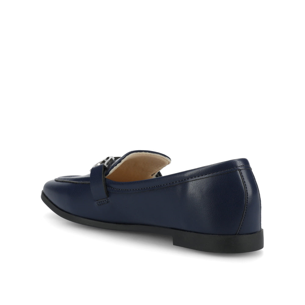 MIZZA LOAFER FLATS IN FAUX LEATHER