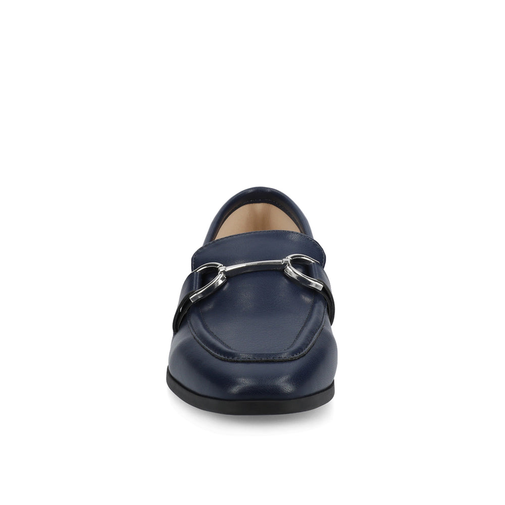 MIZZA LOAFER FLATS IN FAUX LEATHER