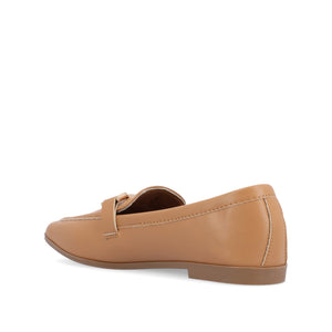 MIZZA LOAFER FLATS IN WIDE - Tan