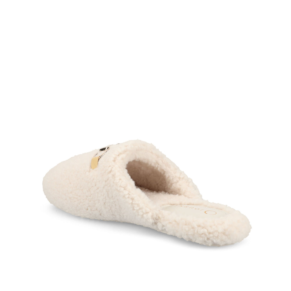 MONNROE SLIPPERS IN FAUX SHEARLING