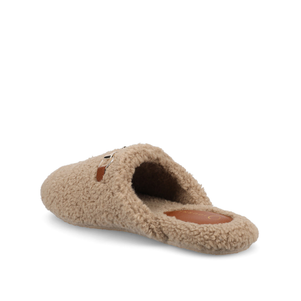 MONNROE SLIPPERS IN FAUX SHEARLING