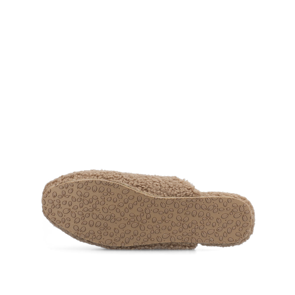 MONNROE SLIPPERS IN FAUX SHEARLING