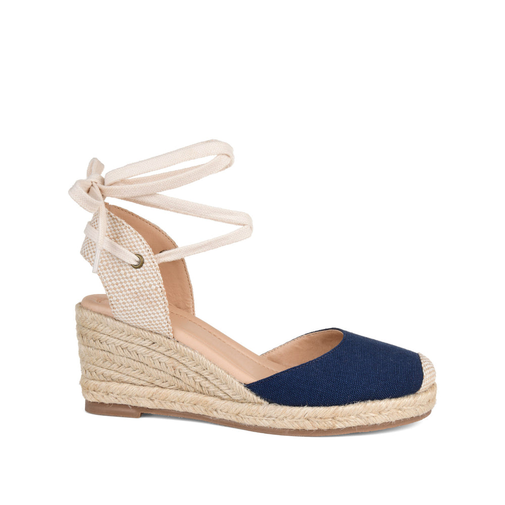 MONTE ESPADRILLE WEDGE SANDALS IN CANVAS