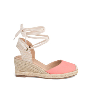 MONTE ESPADRILLE WEDGE SANDALS IN CANVAS