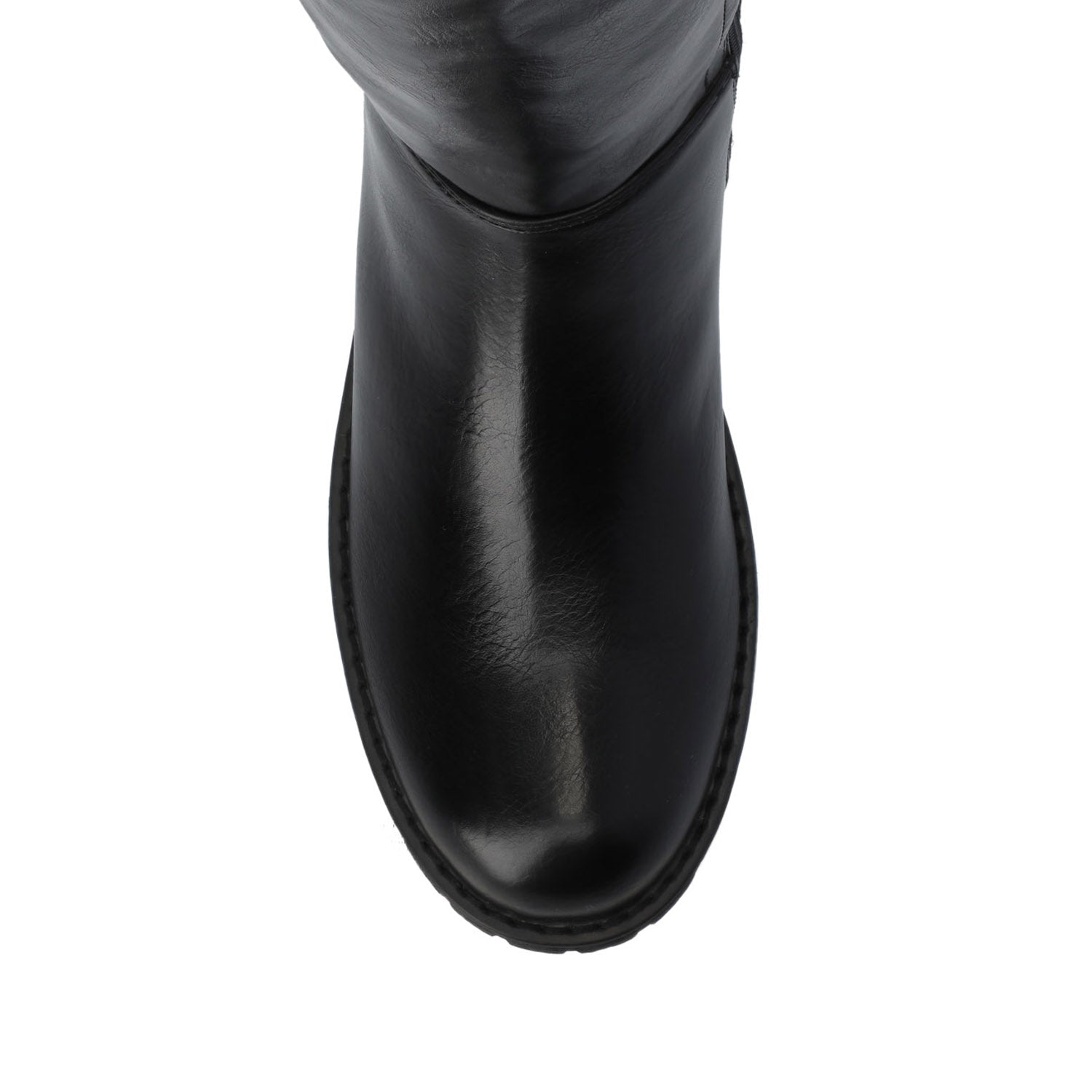 MORRIGAN STRETCH OVER-THE-KNEE BOOTS-Black