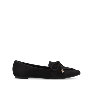 MURIEL LOAFER FLATS IN NARROW - Black