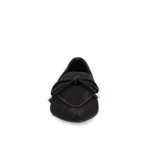 MURIEL LOAFER FLATS IN NARROW - Black