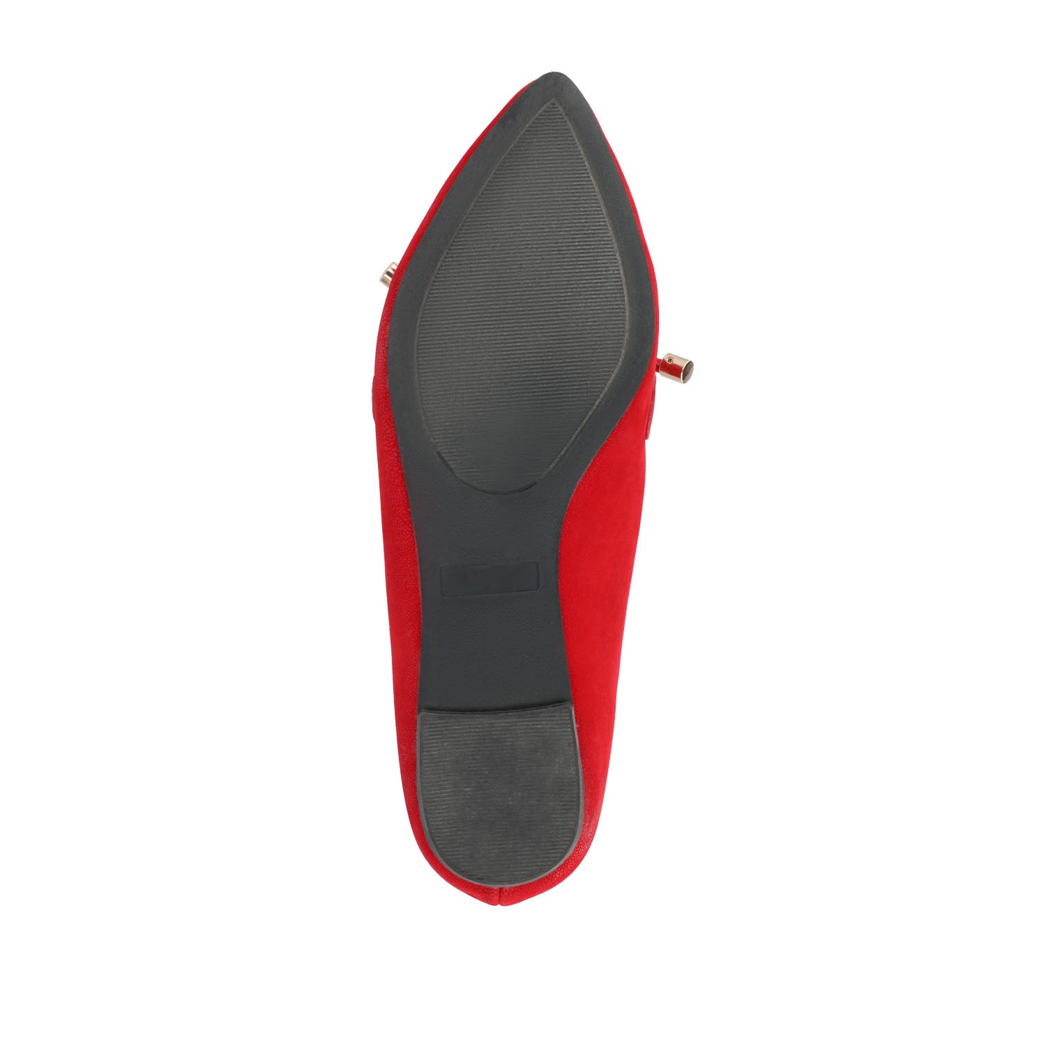 MURIEL LOAFER FLATS IN NARROW - Red