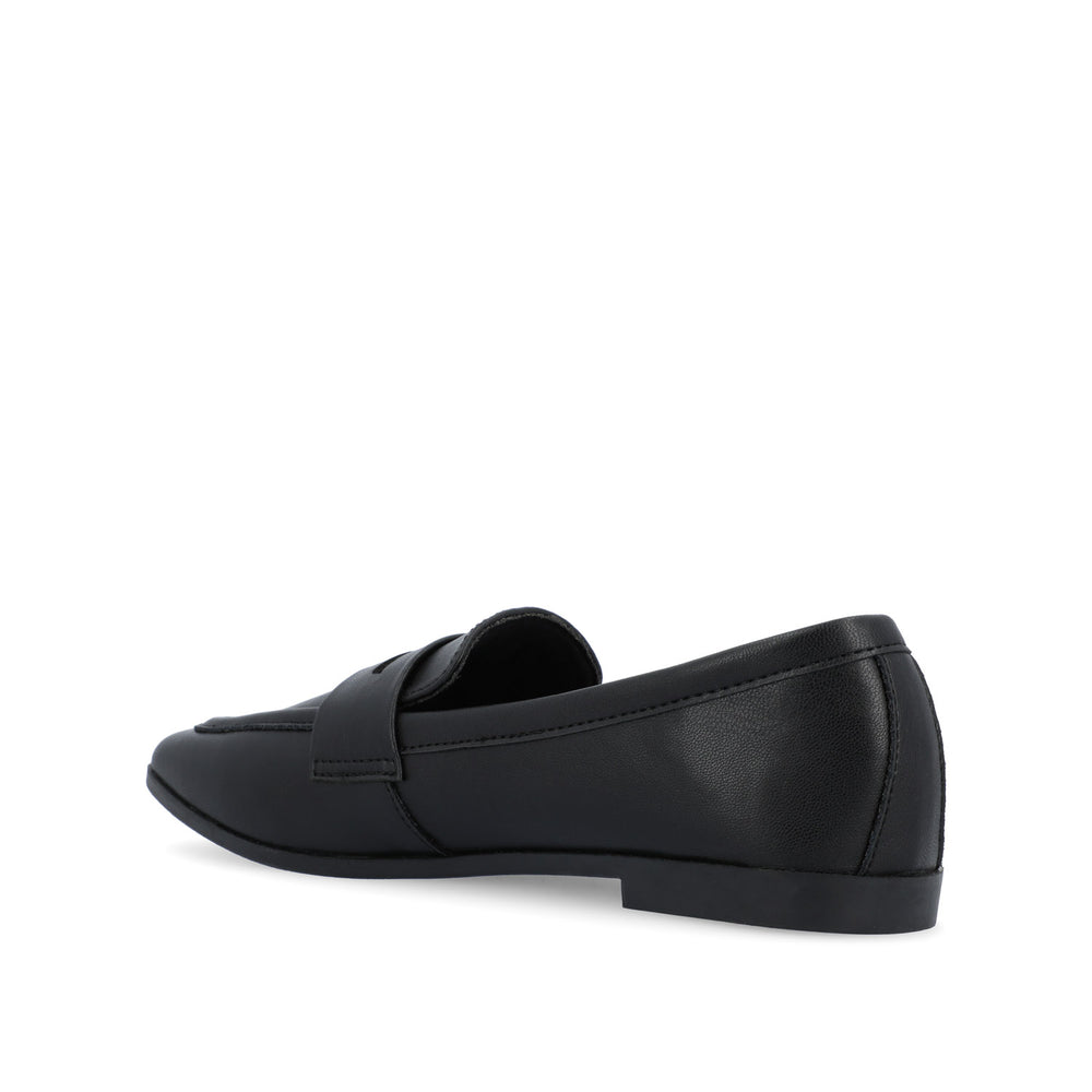 MYEESHA PENNY LOAFER FLAT IN FAUX LEATHER