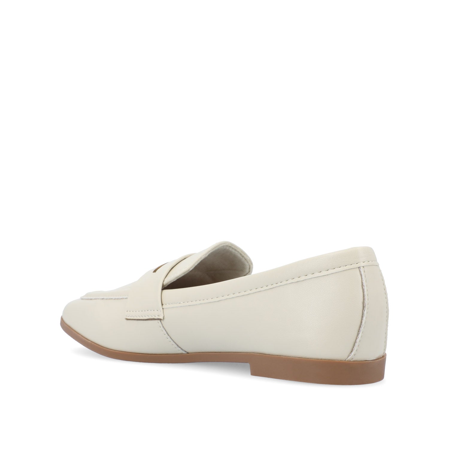 MYEESHA PENNY LOAFER FLAT IN VEGAN LEATHER - Bone