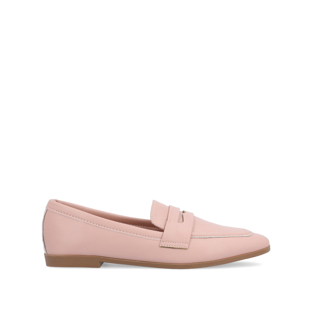 MYEESHA PENNY LOAFER FLAT IN FAUX LEATHER