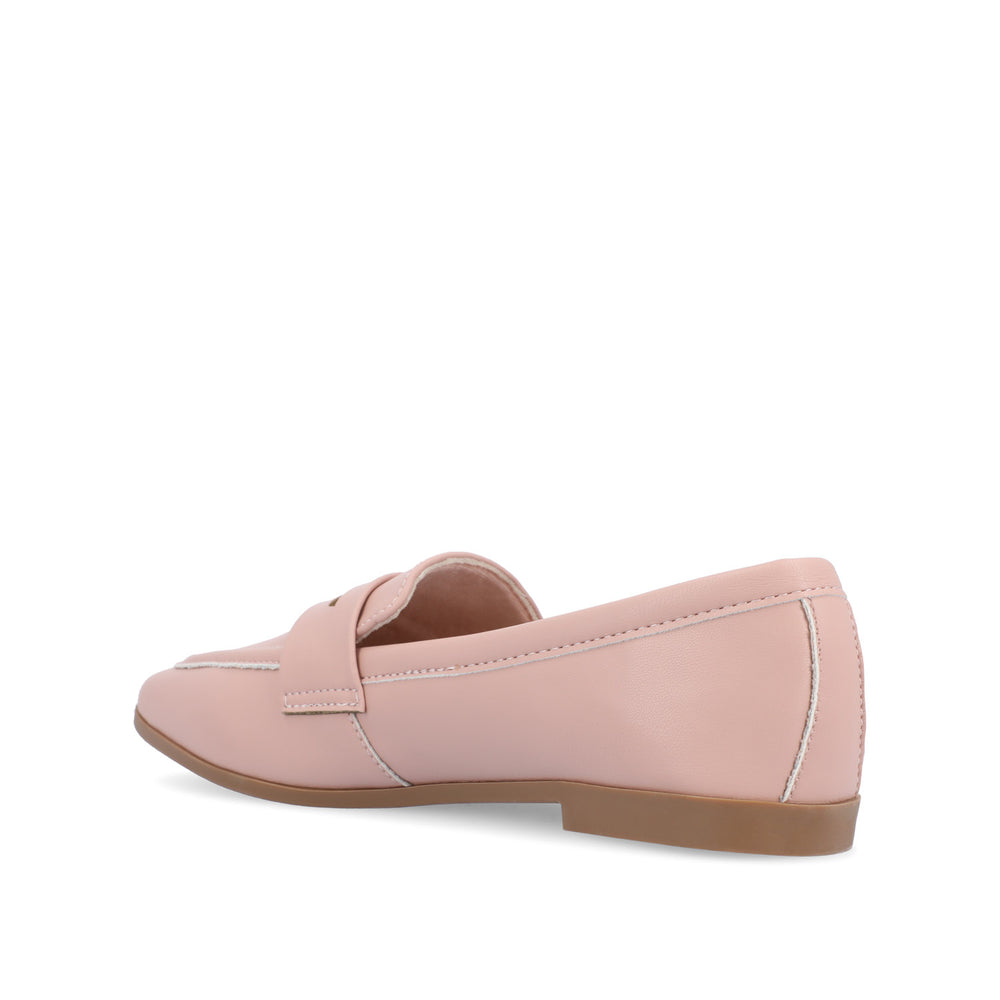 MYEESHA PENNY LOAFER FLAT IN FAUX LEATHER