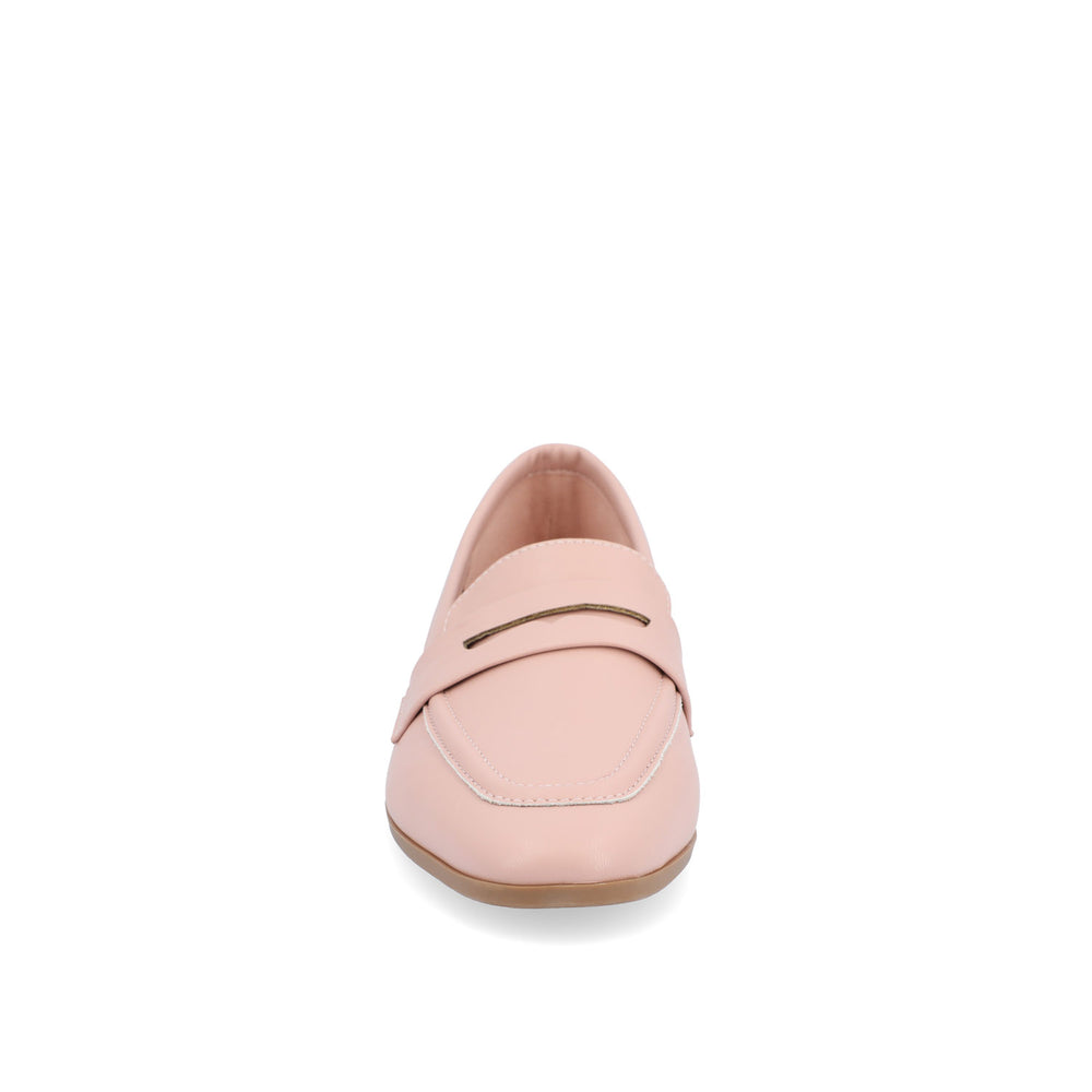 MYEESHA PENNY LOAFER FLAT IN FAUX LEATHER