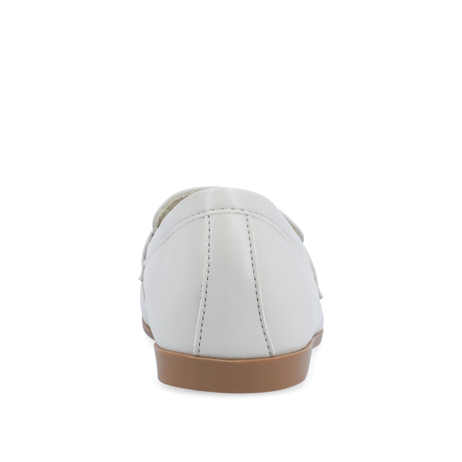 MYEESHA PENNY LOAFER FLAT IN VEGAN LEATHER - Grey