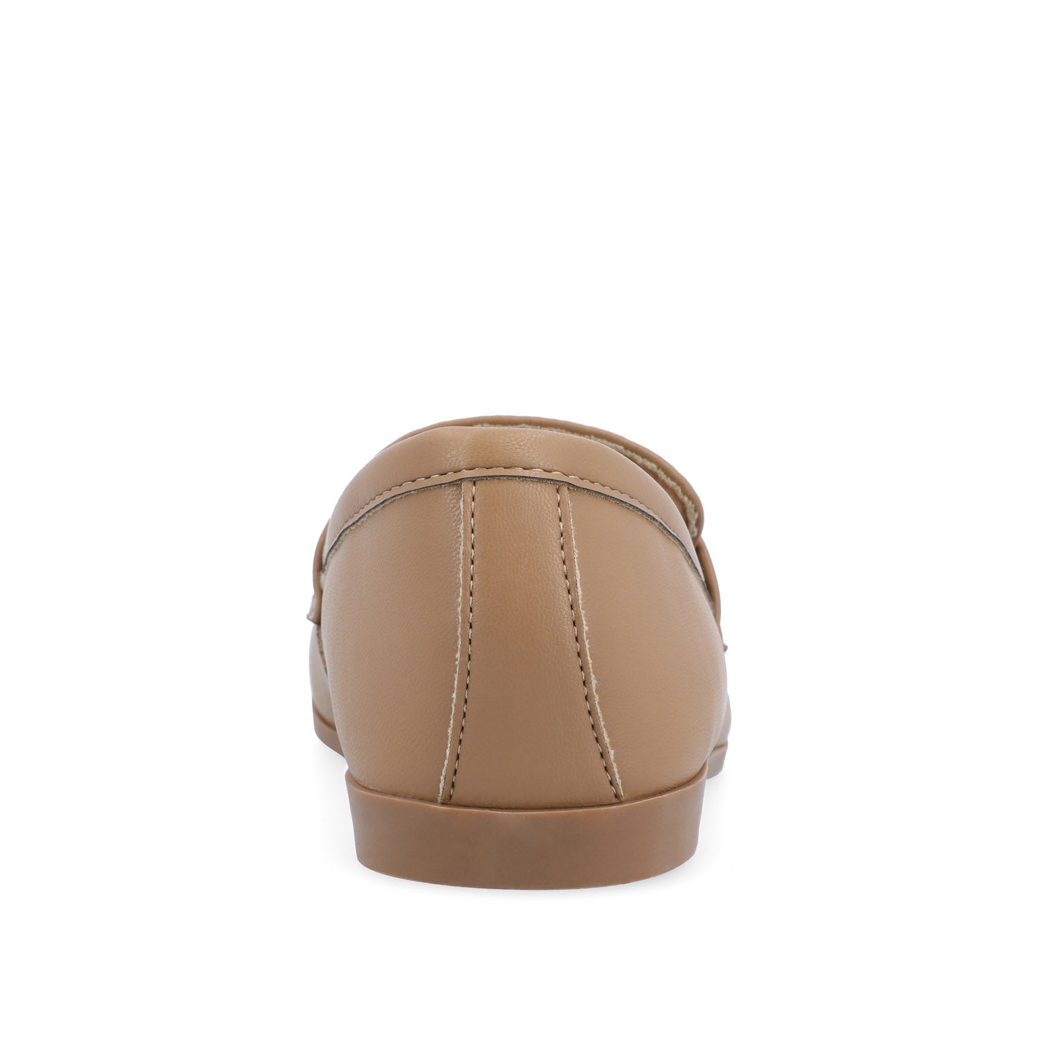 MYEESHA PENNY LOAFER FLAT IN VEGAN LEATHER - Tan