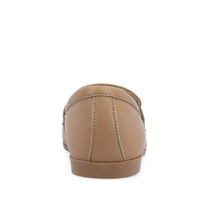 MYEESHA PENNY LOAFER FLAT IN VEGAN LEATHER - Tan