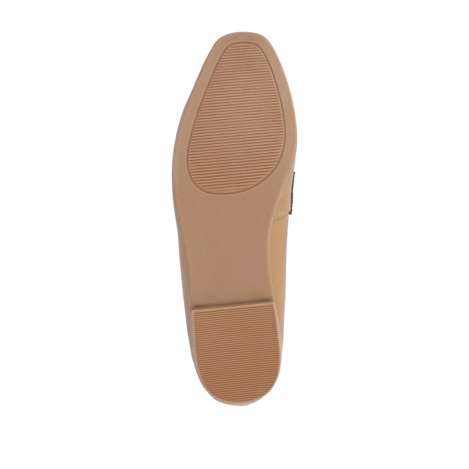 MYEESHA PENNY LOAFER FLAT IN VEGAN LEATHER - Tan