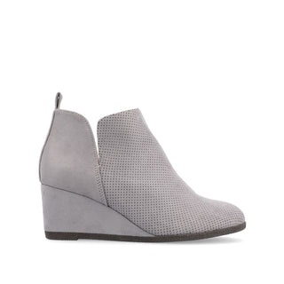 MYLEE WEDGE HEELED BOOTIES IN WIDE